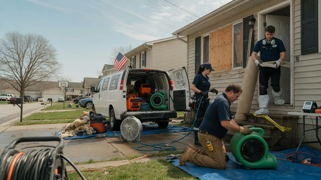 Water Damage Restoration in Reading, PA near me